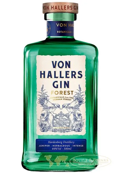 Von Hallers Gin FOREST 0,5 Liter